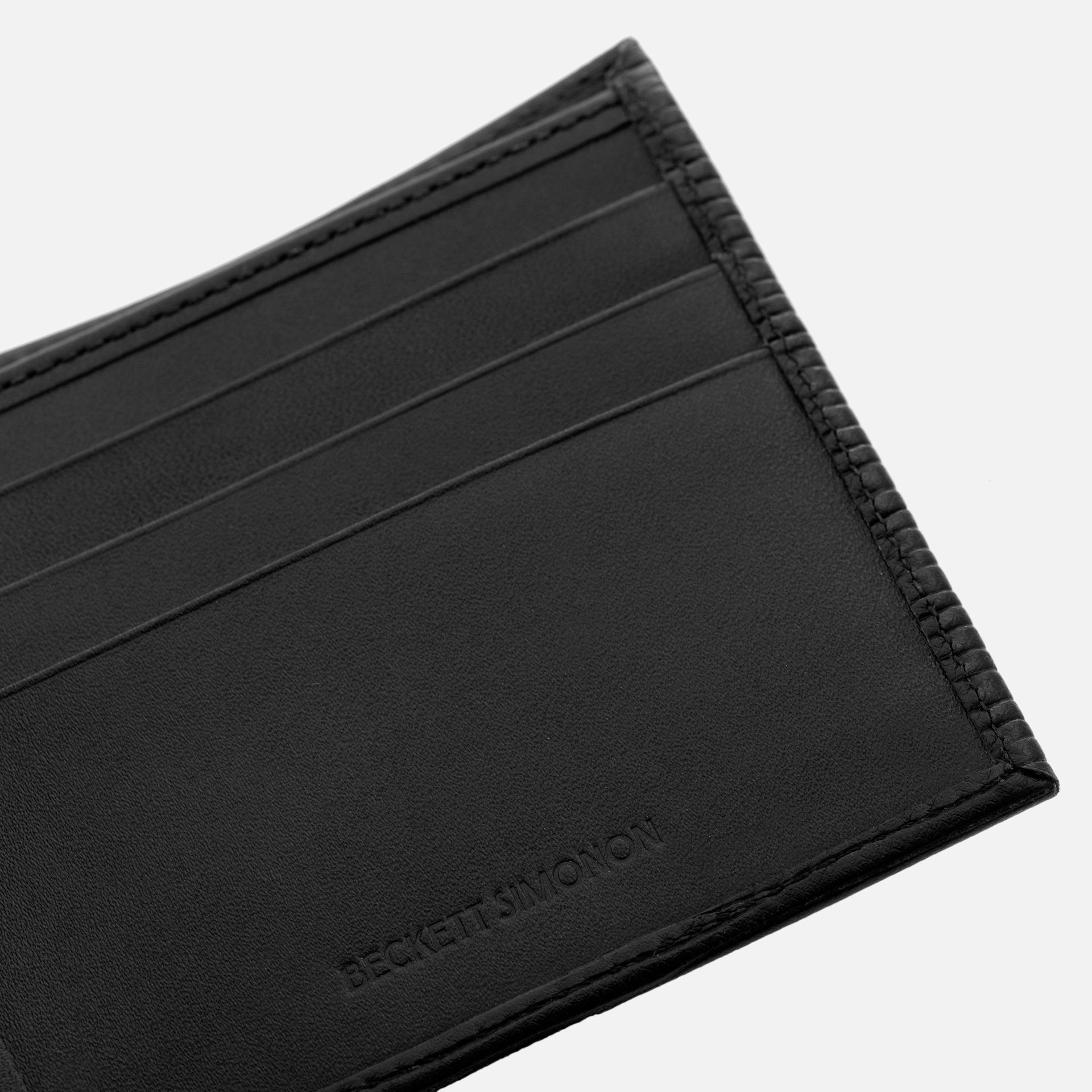 Bennett Bifold Wallet - Men's Embossed Leather - Image 5