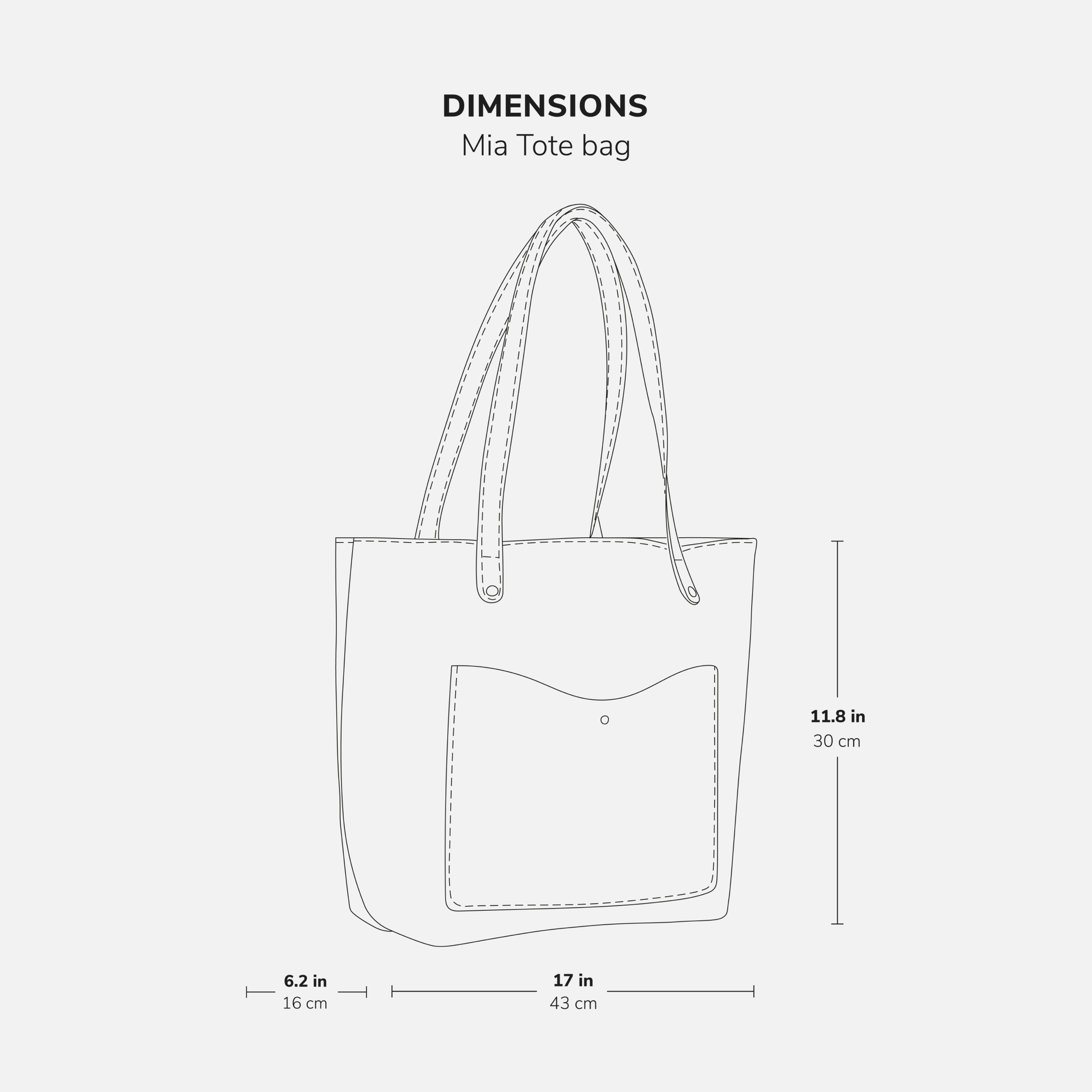 Mia Tote - Full-Grain Leather - Women's - Image 11