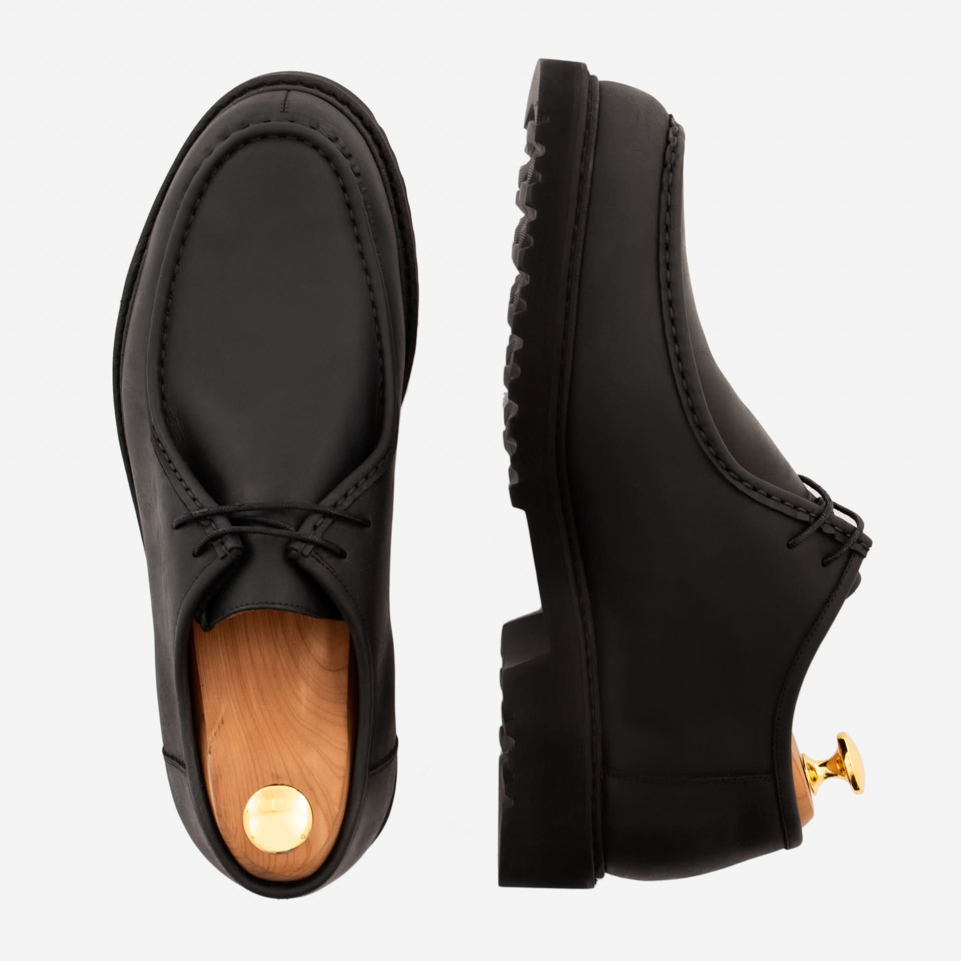 Theo Derby - Men's Pull Up Leather - Image 4
