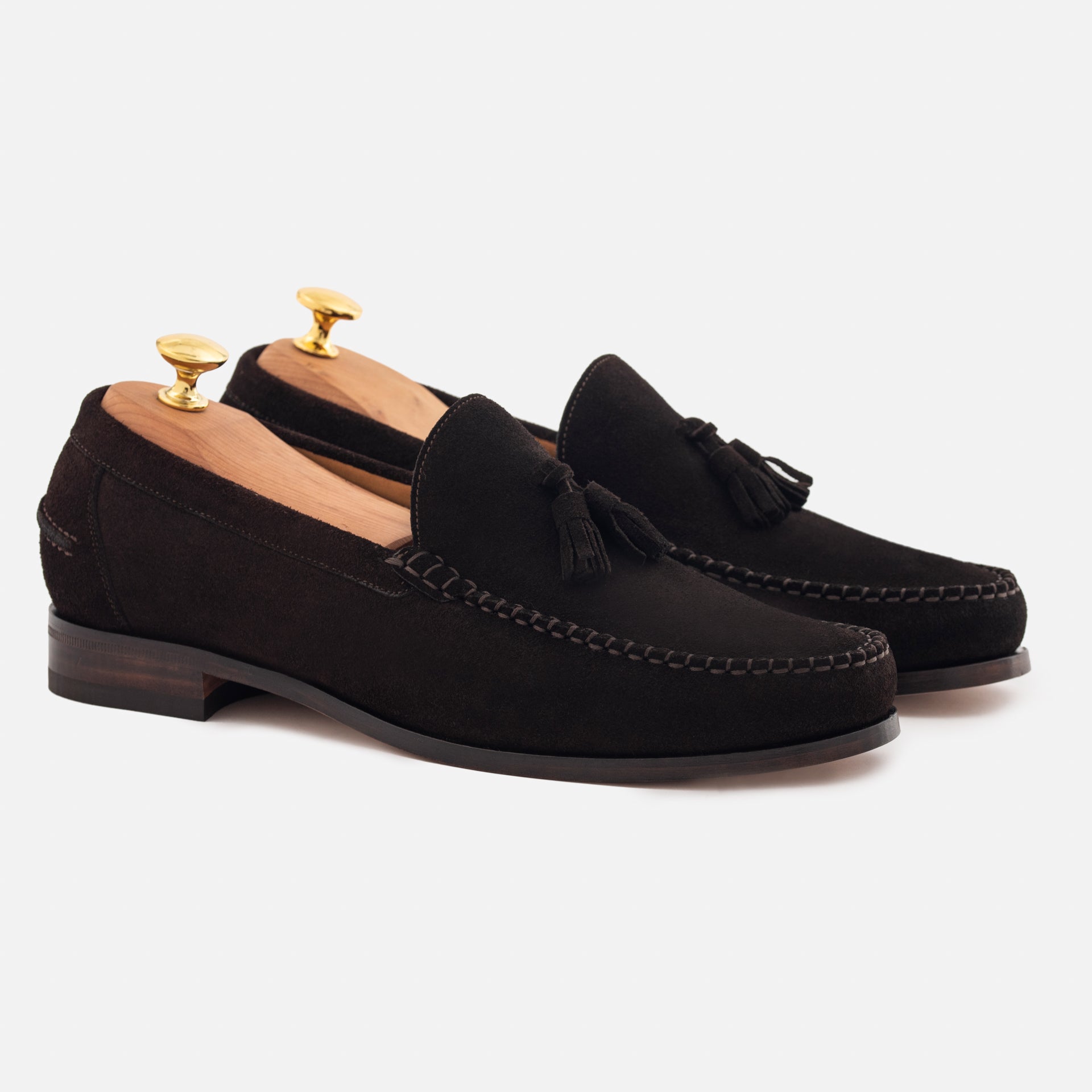 Lewis Tassel Loafer - Men's Water-Repellent Suede