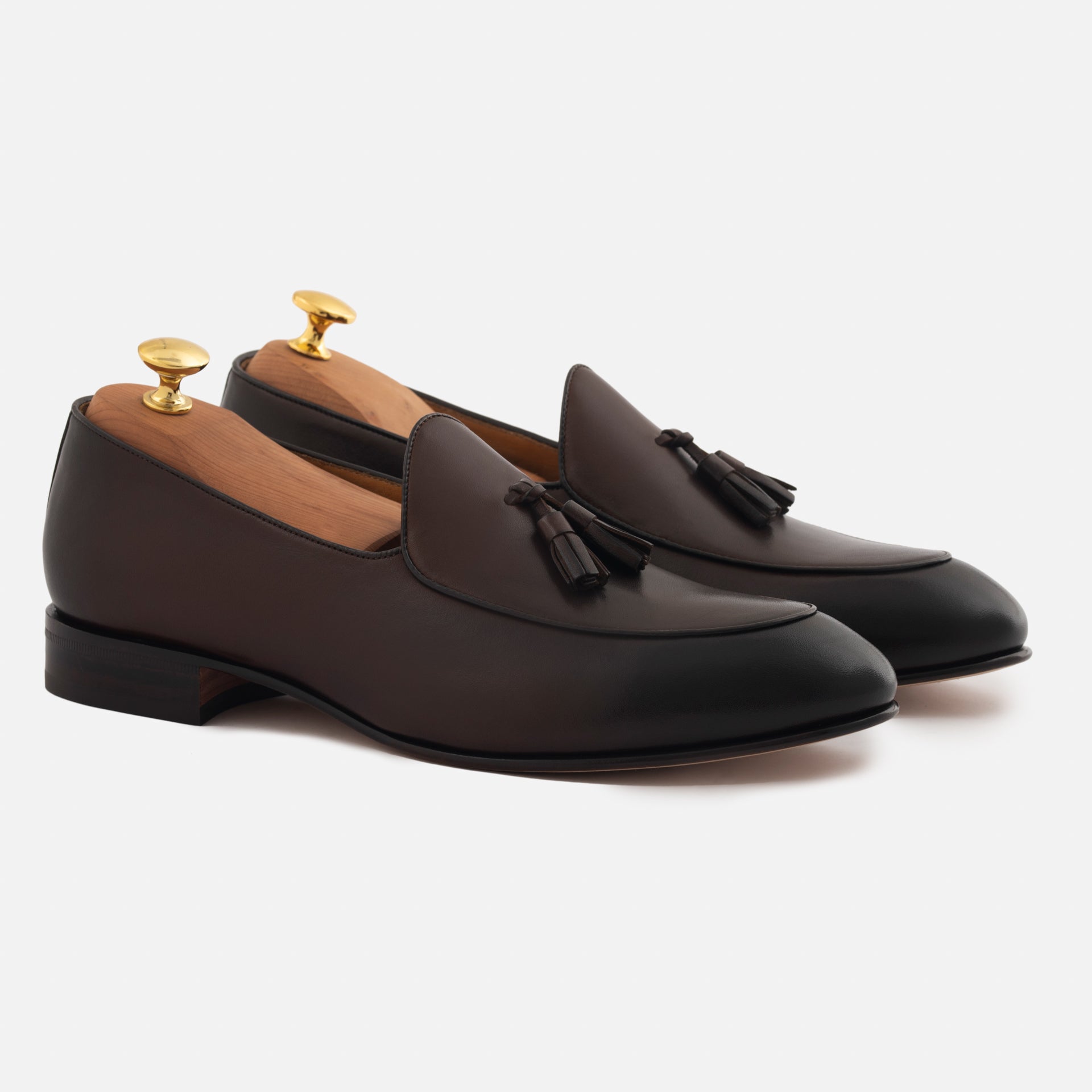 Perry Belgian Loafer - Full Grain Leather - Men's - Image 13