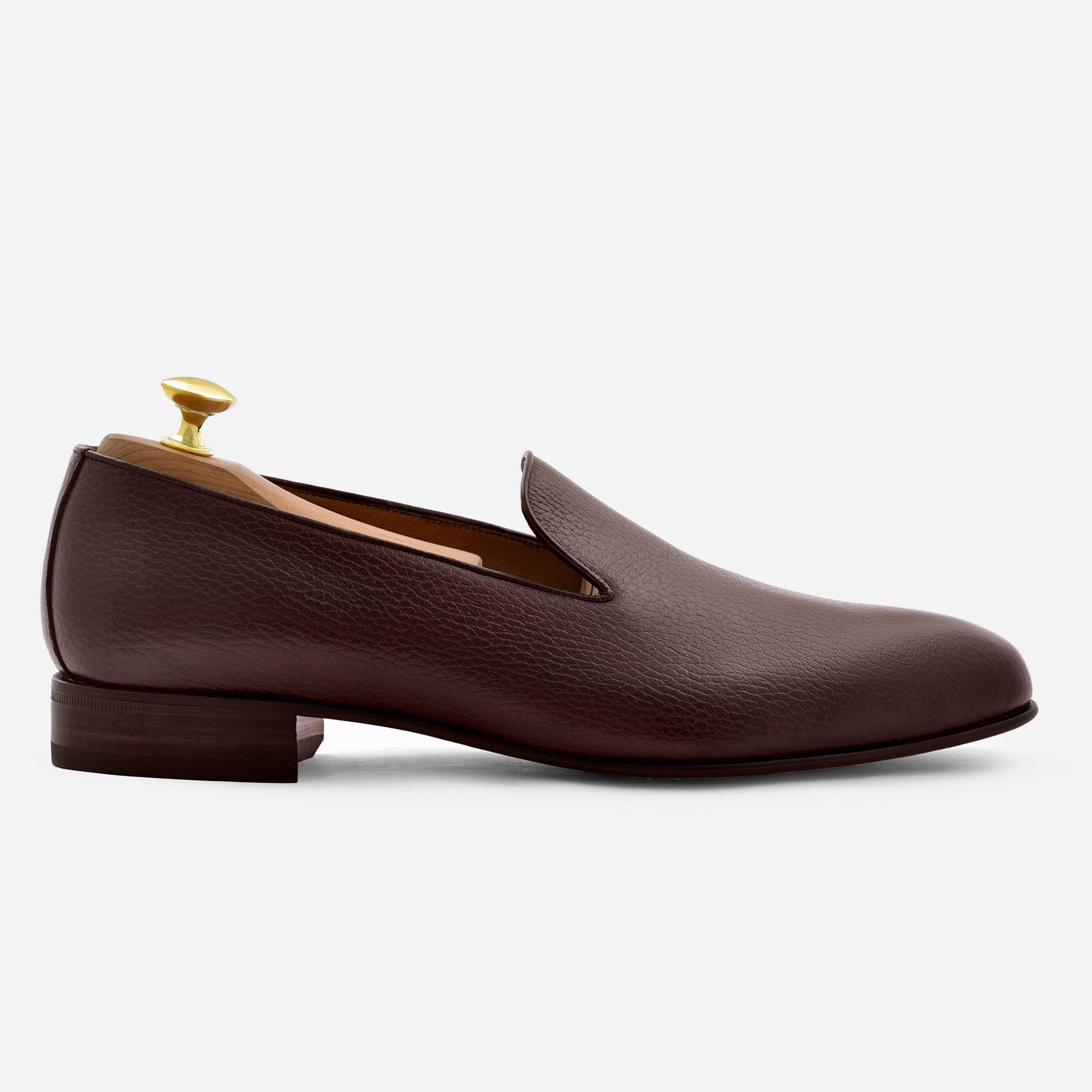 Langford Wholecut Loafers - Pebbled - Men's - Image 8