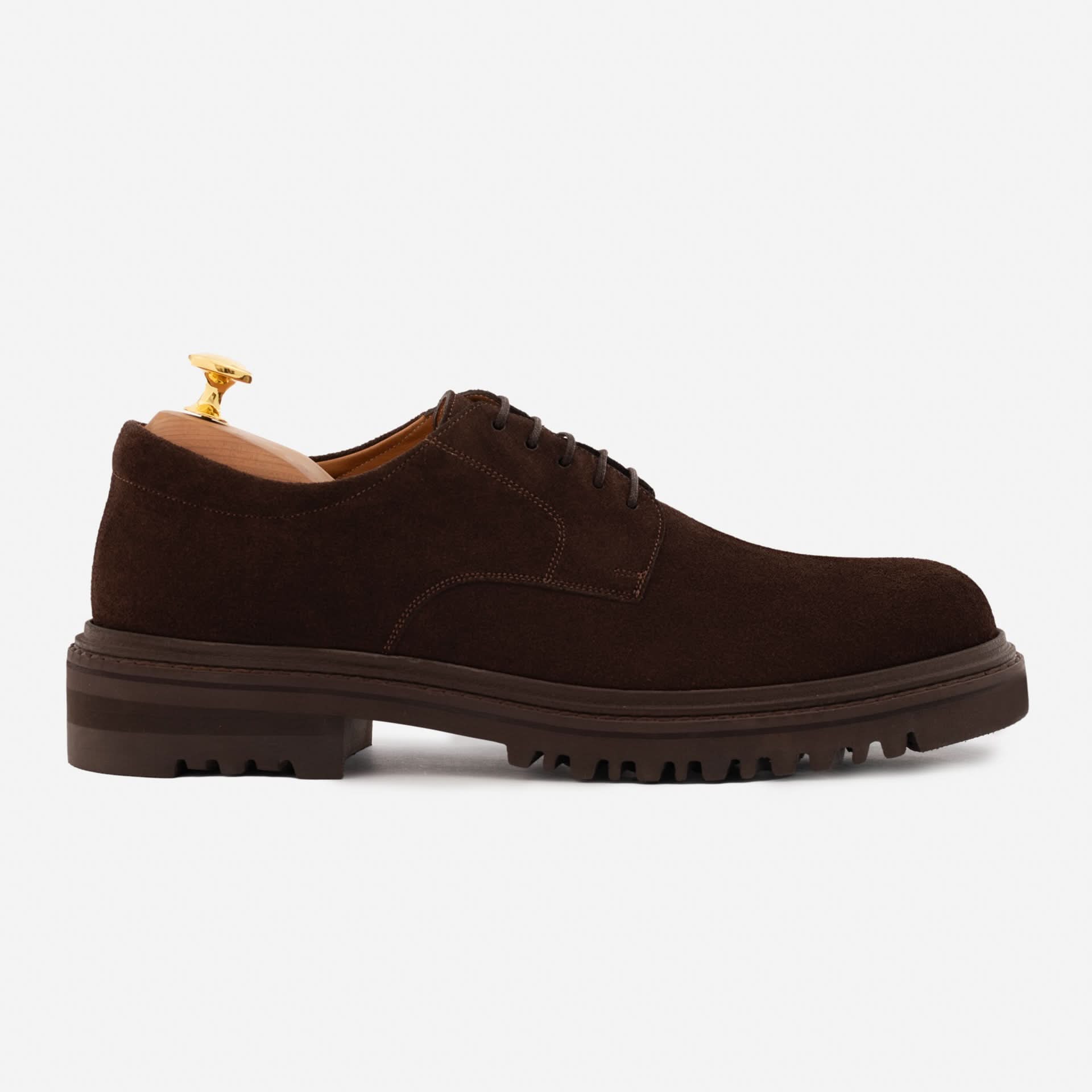 Palermo Derby - Water Repellent Suede - Men's - Image 2