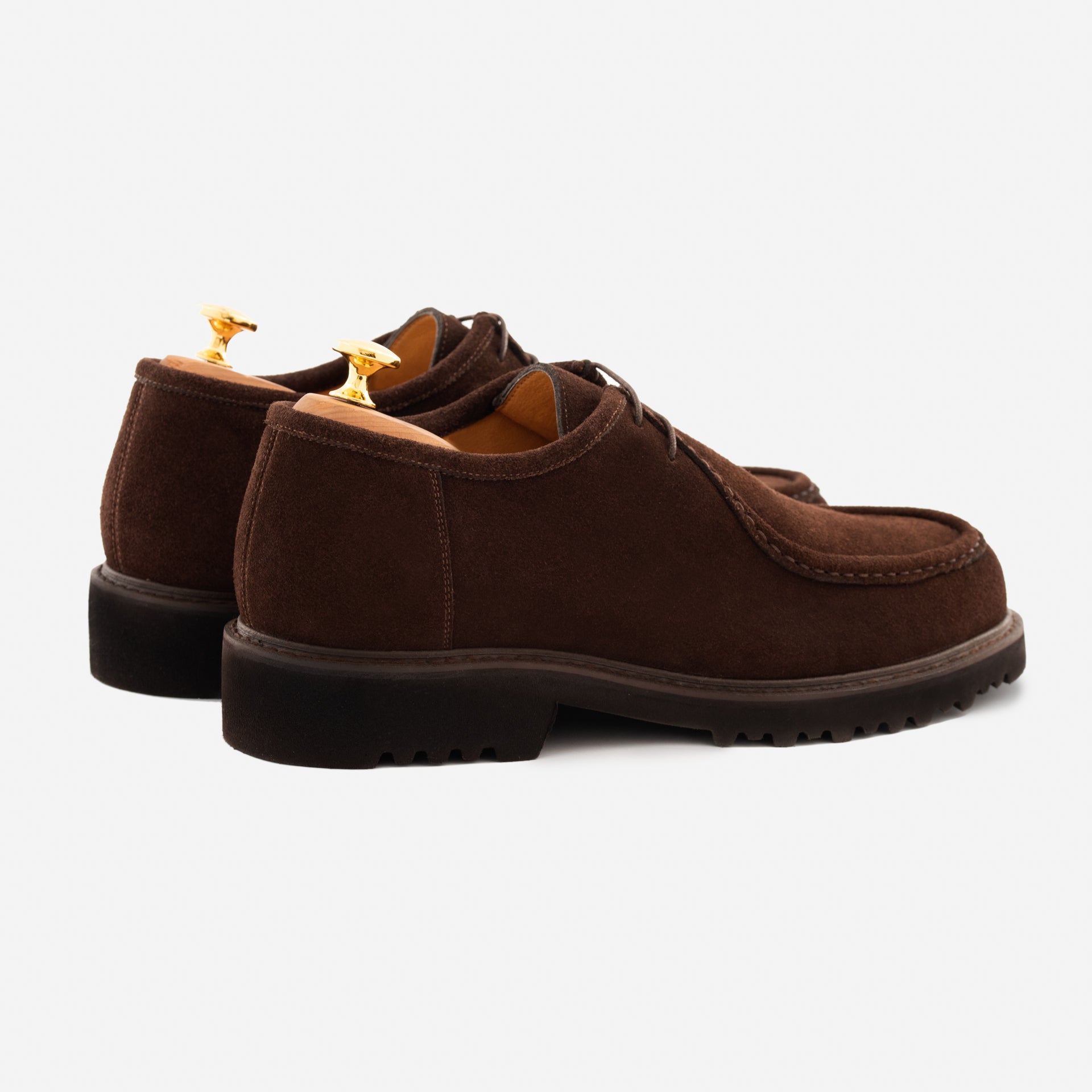 Theo Derbies - Men's Water-Repellent Suede - Image 3
