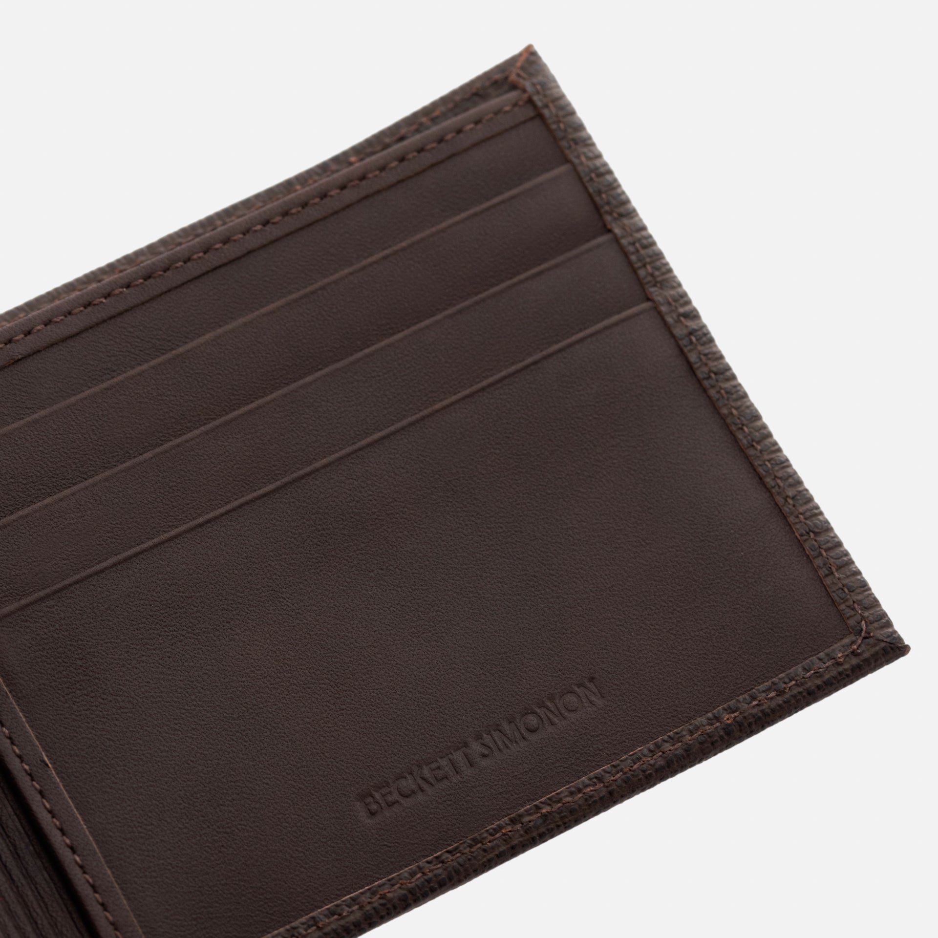 Bennett Bifold Wallet - Men's Embossed Leather - Image 10