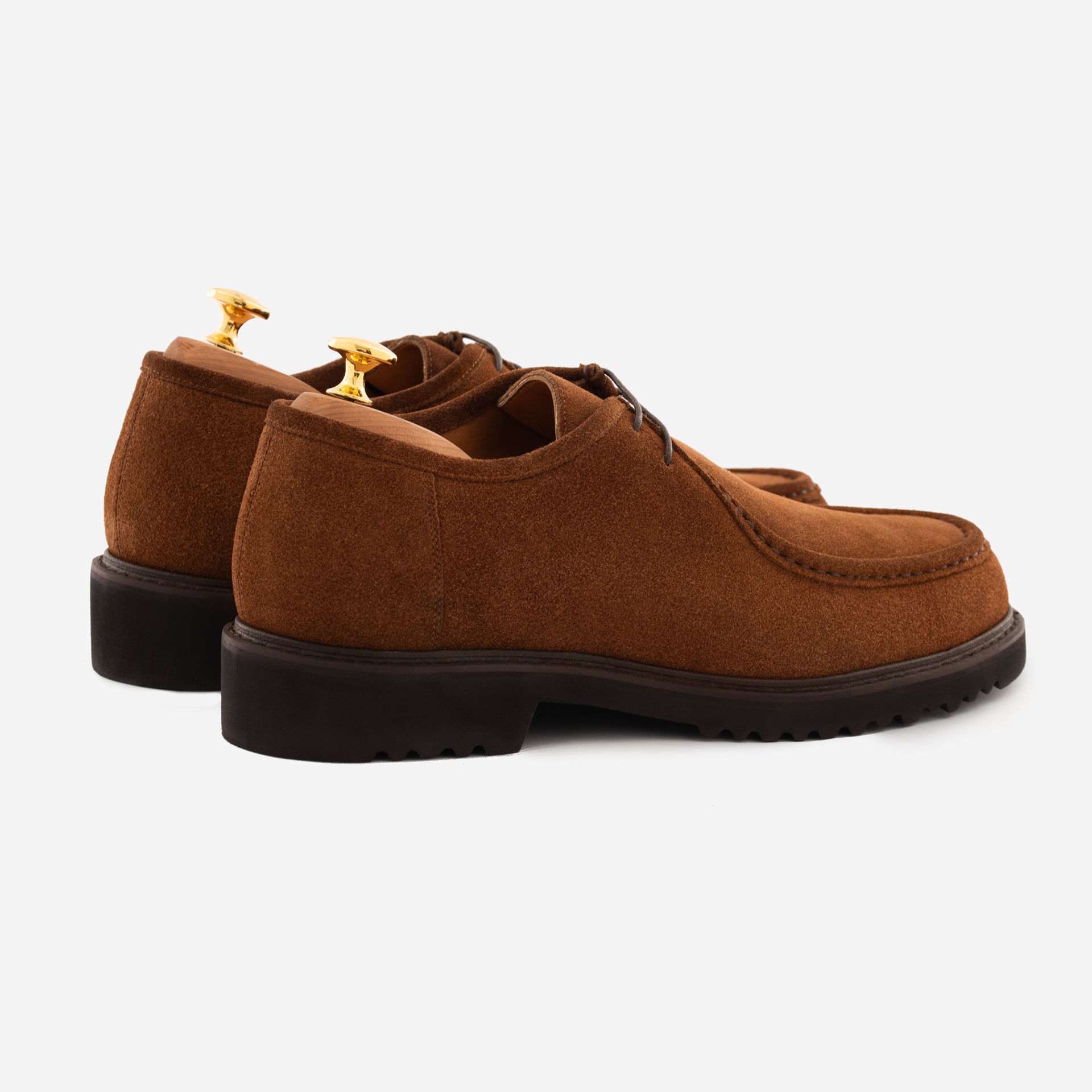 Theo Derbies - Men's Water-Repellent Suede - Image 8