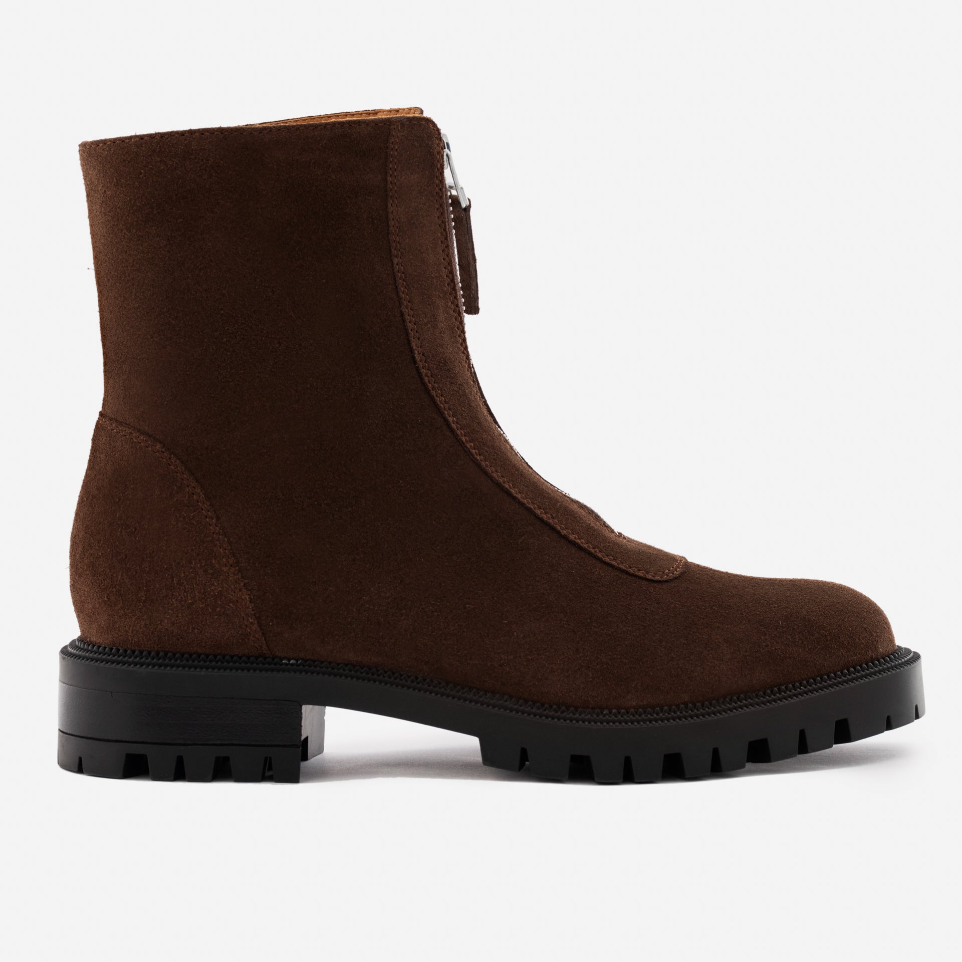 Jenna Zip Up Boots - Women's Water-Repellent Suede - Image 7