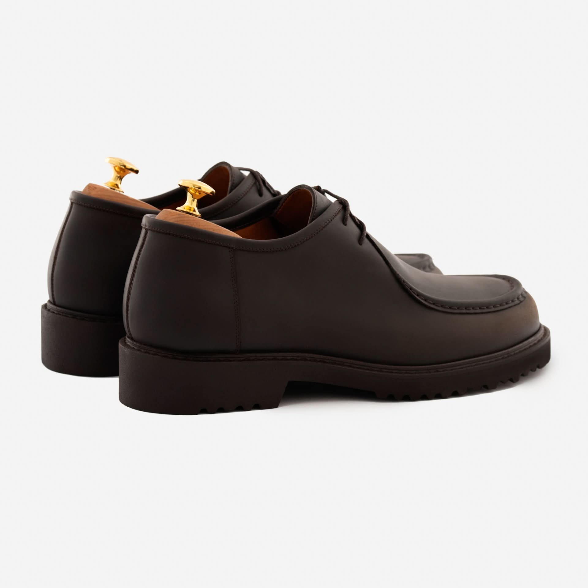 Theo Derby - Men's Pull Up Leather - Image 8
