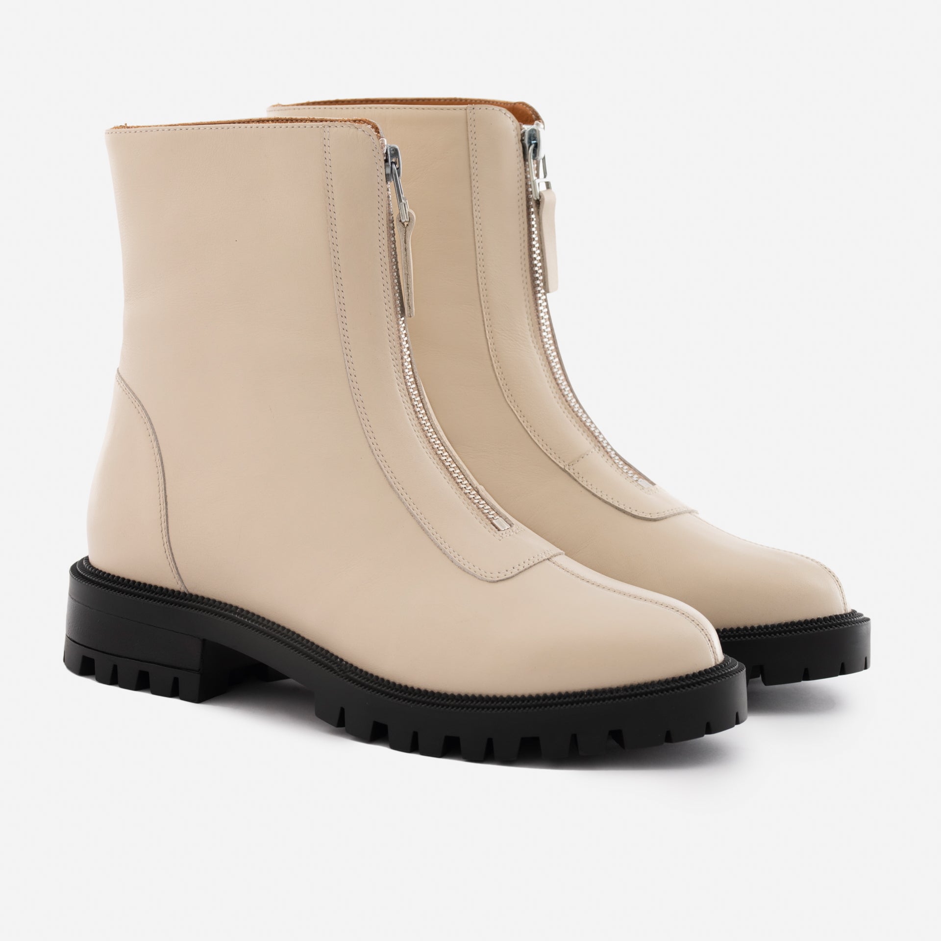 Jenna Zip Up Boots - Women's Full-Grain Leather - Image 6