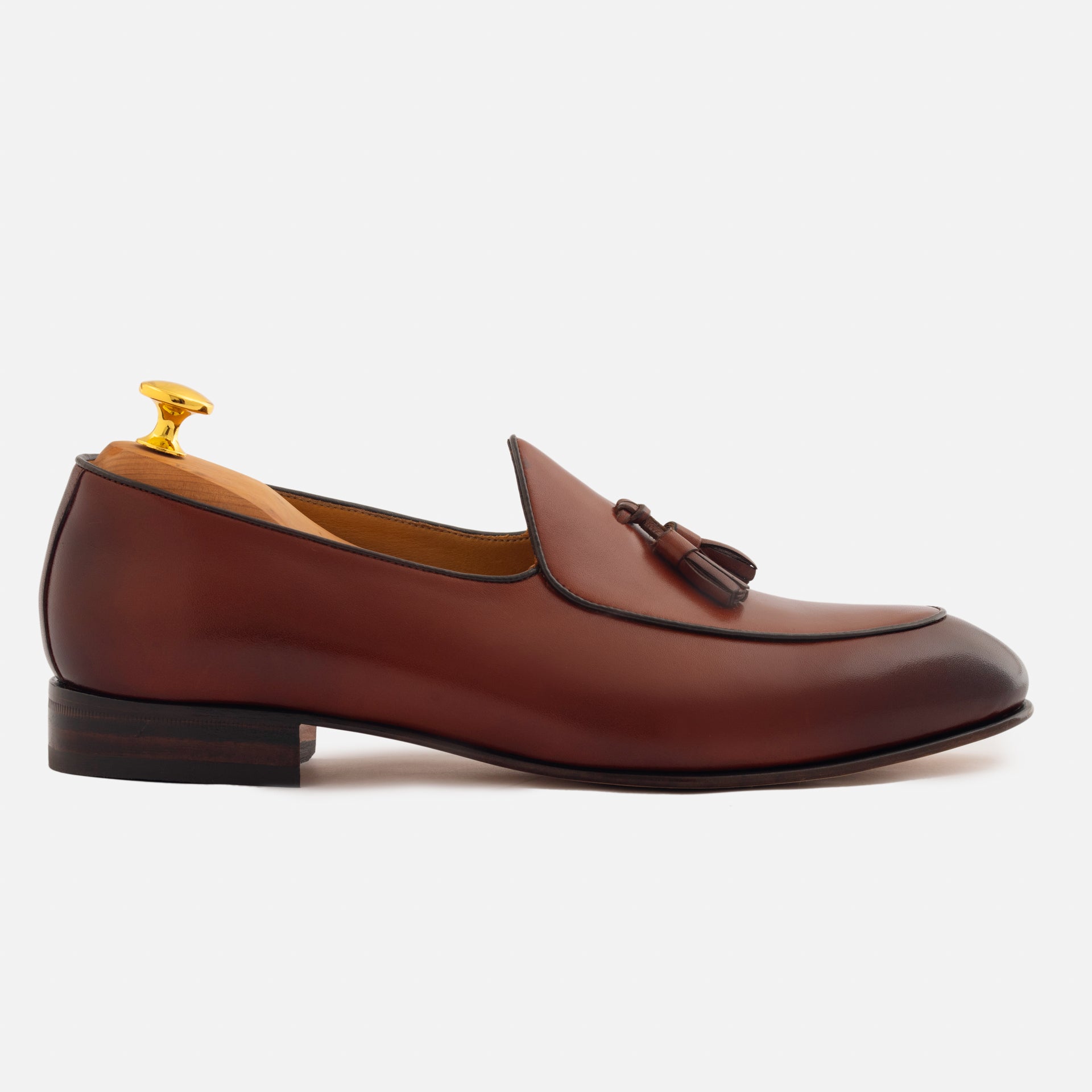 Perry Belgian Loafer - Full Grain Leather - Men's - Image 20