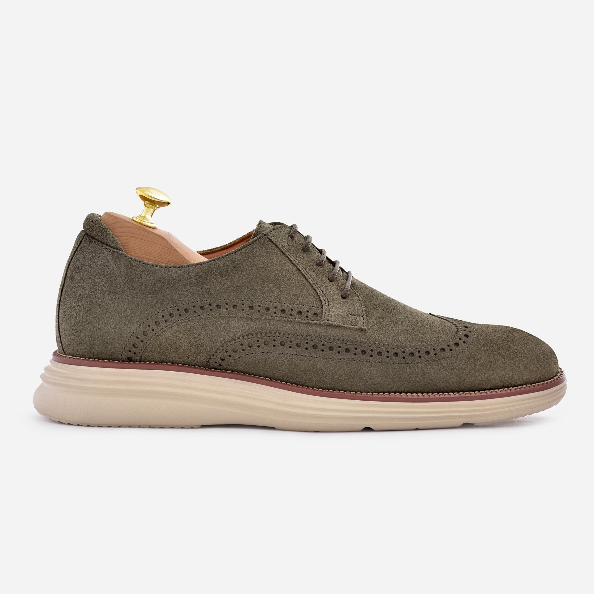 Redford Brogue Derbies - Suede - Men´s - Image 7