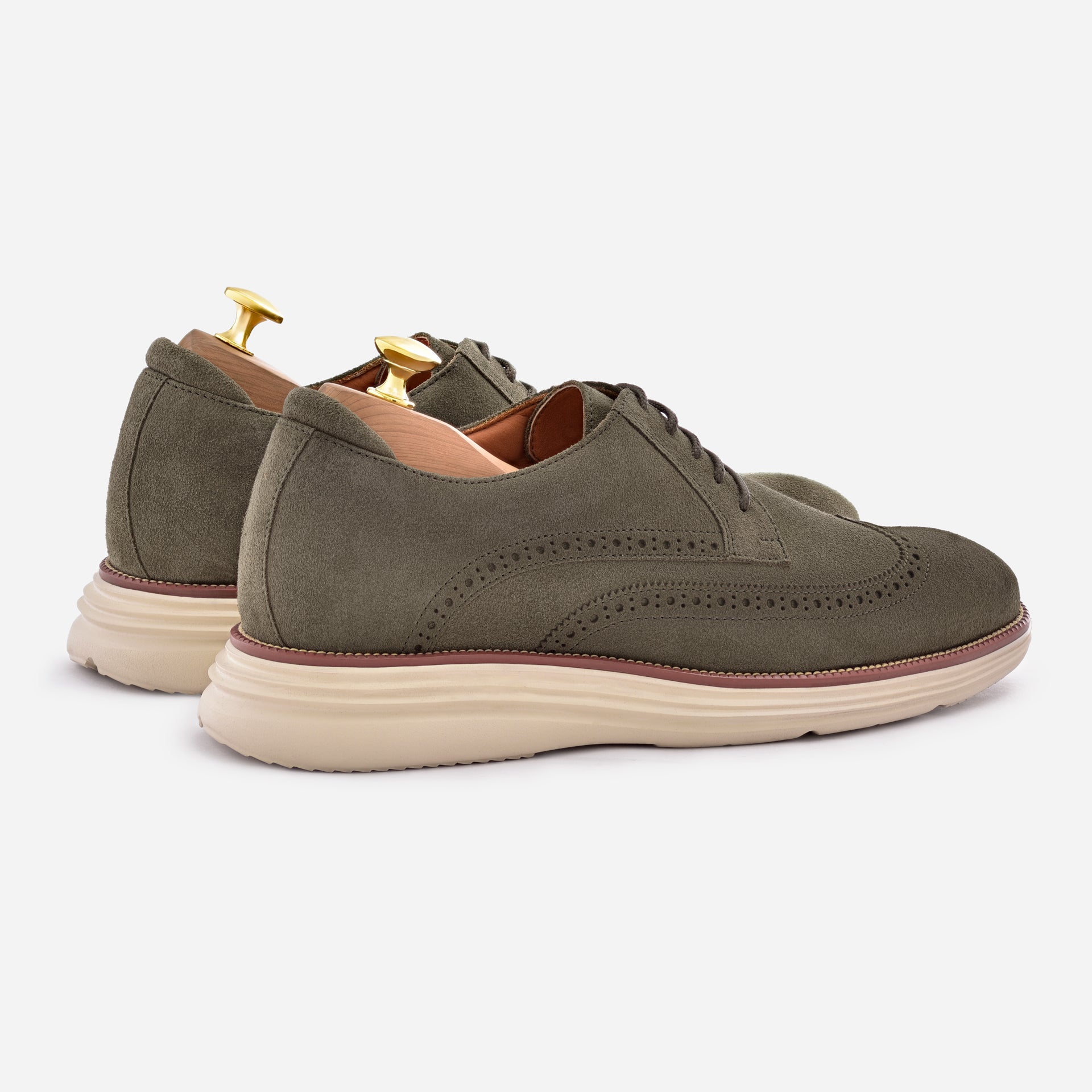 Redford Brogue Derbies - Suede - Men´s - Image 8