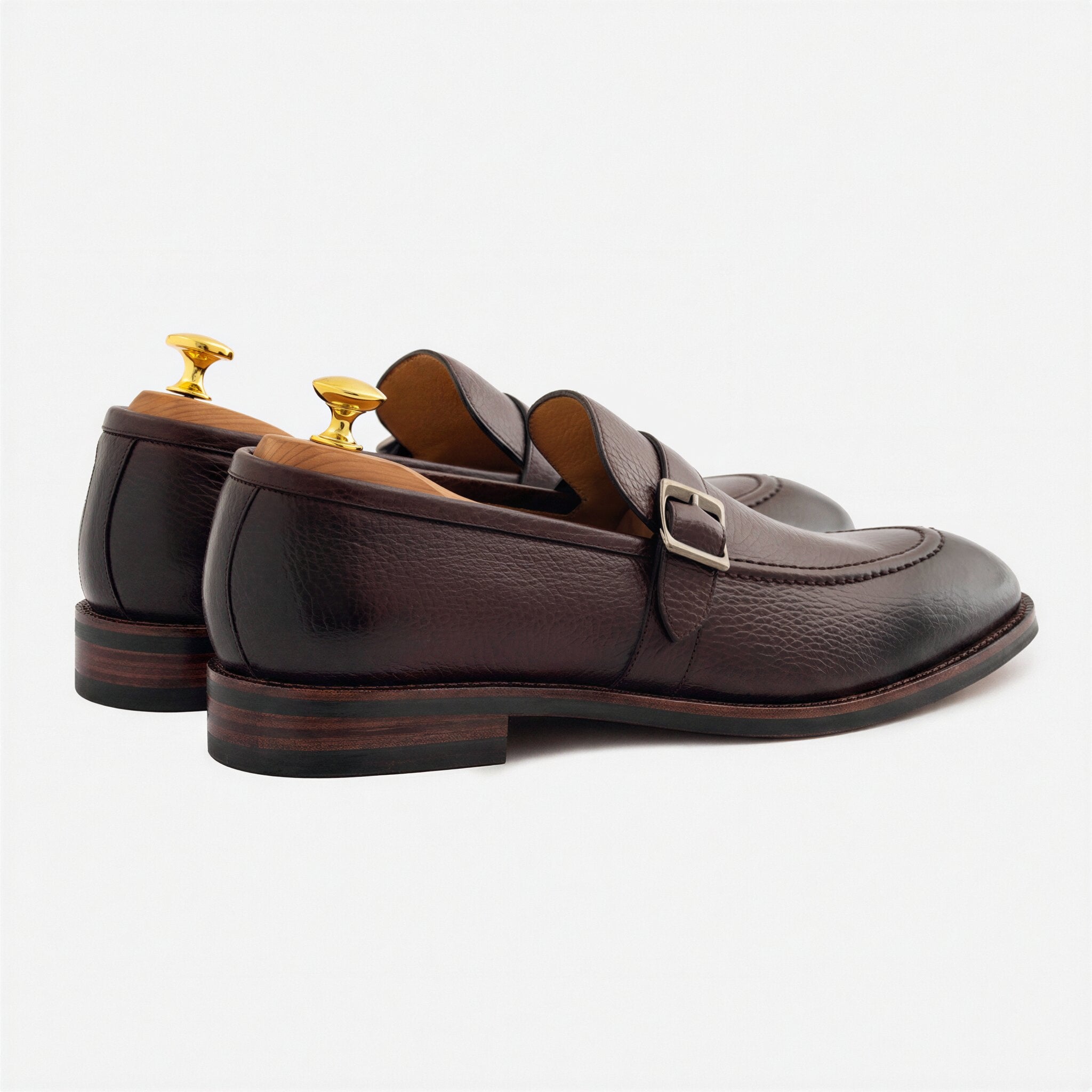 Archie Belted Loafer - Men's Pebbled Leather - Image 21